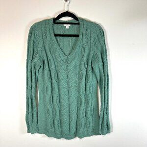 J. Jill Women's Green Jumper